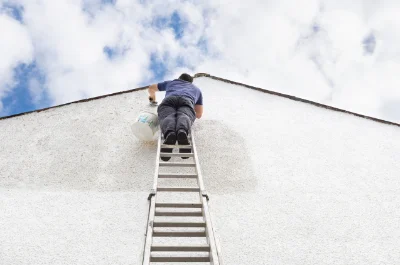 Peinture extérieure à Landujan — façades et ravalement